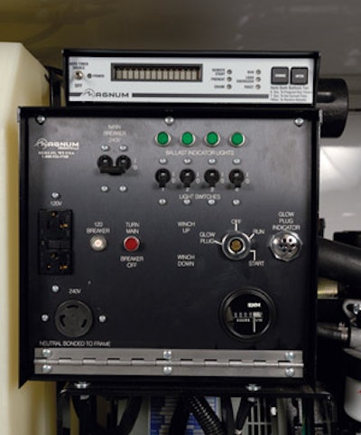 Auto start features on today's light towers minimize labor and save energy.