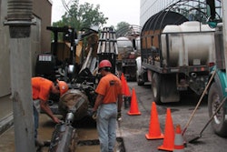 When placing larger product, Earth Energy relies on its larger directional drills, which deliver more torque and pullback power.