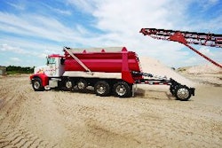 Superdumps use a trailing axle to stretch the truck length, enabling them to haul maximum payload in Bridge Formula states.