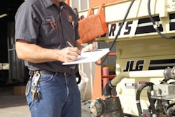 Designate a particular service technician to be in charge of the maintenance tasks for the scissor lifts in your fleet. This will help create an environment in which the technician becomes familiar with and can more effectively service your lift equipment.