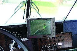 With the use of camera technology, drivers for Vulcan Materials can see directly behind the truck and monitor the material flowing down the chute from the safety of the cab.