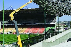 Haulotte believes the demand for large aerial work platforms will increase due to the large commercial projects that are currently underway.