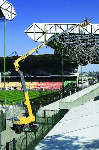 Haulotte believes the demand for large aerial work platforms will increase due to the large commercial projects that are currently underway.