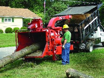 Whether you are clearing a small lot or several acres, the size and horsepower of the chipper should correspond to the size and volume of the material to be processed.