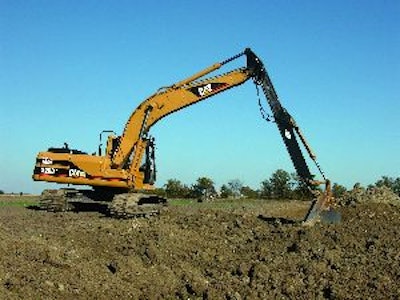 Long-reach sticks and booms require a skilled operator who can finesse the excavator and work within the limits.