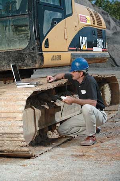 Inspecting the track and adjusting the tension should be a common routine to avoid costly repairs.