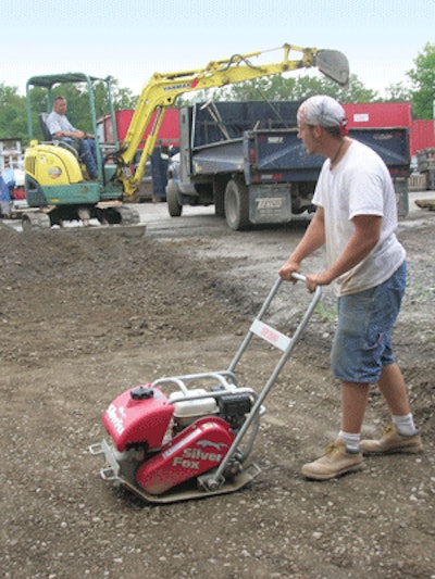 Current plate compactors incorporate ergonomic features to minimize vibration to the operator.