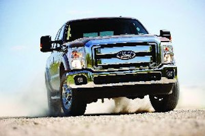 The all-new Ford 6.7-liter Powerstroke diesel engine for 2011 Super Duty models includes such unconventional features as a compacted graphite iron block, aluminum heads with inboard exhaust and a single sequential turbocharger.