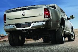 Dodge Ram trucks feature many aerodynamic improvements to reduce drag and increase fuel economy.