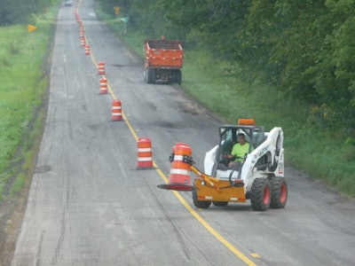 The Barrel Picker Pro drastically reduces the time it takes your customers to move traffic barrels.