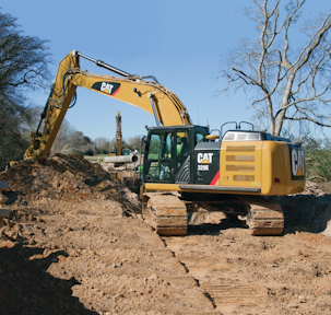 Cat 329e Hydraulic Excavator From Caterpillar Cat For Construction Pros
