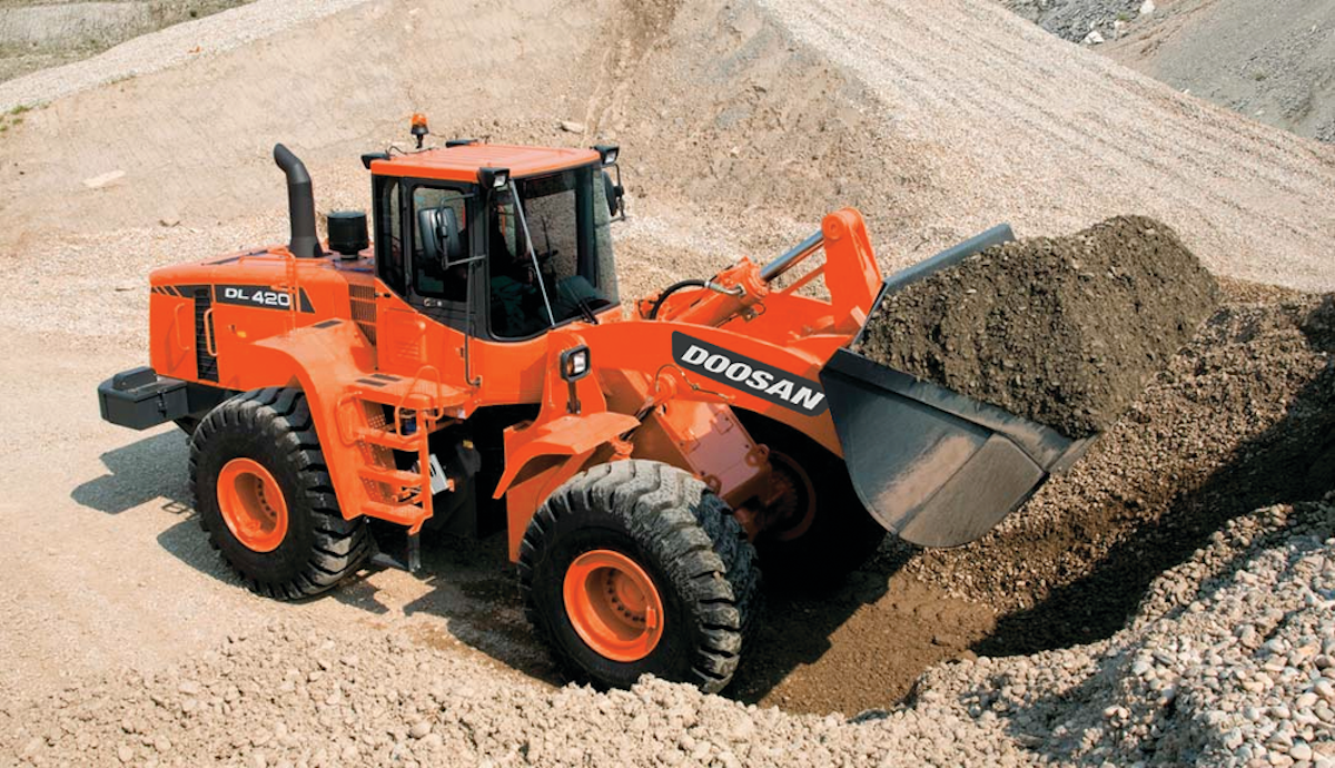 Dl420 Wheel Loader From Doosan Infracore North America Llc For Construction Pros 6993