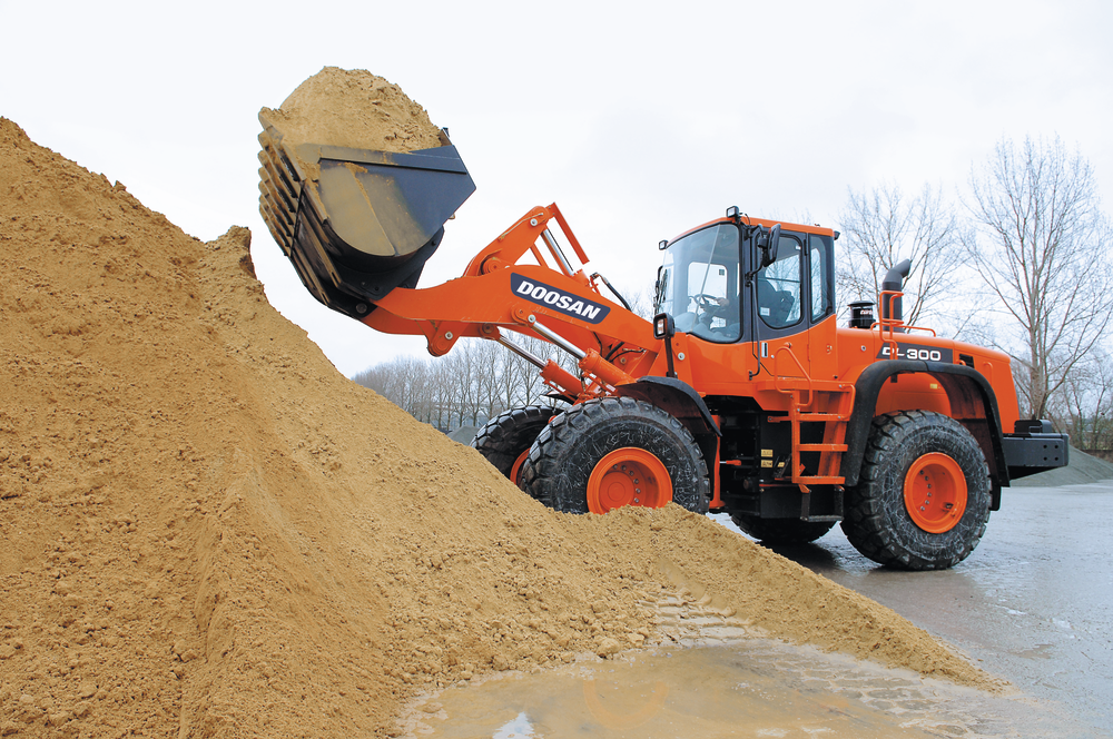 cat front end loader warning lights