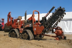 Ditch Witch expects the RT80 Quad previewed at ICUEE 2011 to deliver from 15% to 50% more productivity than its rubber-tired counterpart.