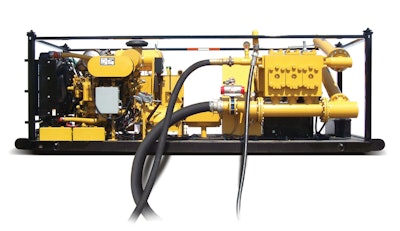 The 350-hp SA400 pump makes Vermeer a one-stop shop for components of drilling operations for pipeline installation.