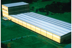 Asphalt production facilities of the future will most likely be enclosed in a building, which will keep plants 'out of sight' from neighbors and aggregates drier.