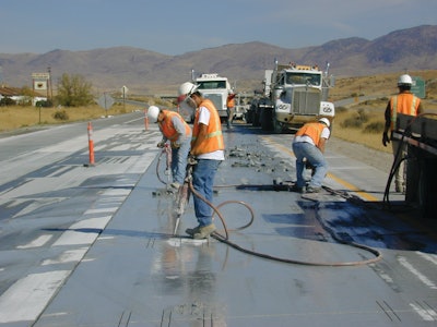 All indicators are leading to a continued strong market in dowel bar retrofit, which involves reinforcing undoweled joints and cracks in highway pavement by inserting steel dowel bars in slots cut across the joint/crack.