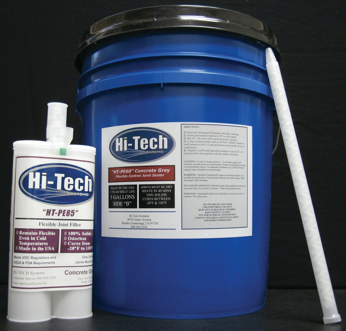 PE85 Polyurea Elastomer Joint and Crack Filler From HiTech Systems