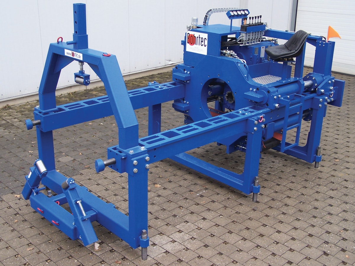 Bohrtec Pilot Tube Microtunneling Systems From The Icon Group For