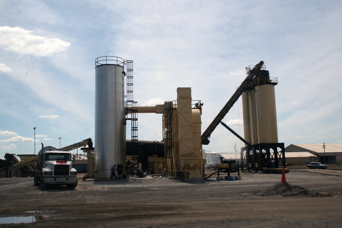 Ohio asphalt producer replaces two aging plants with a single larger