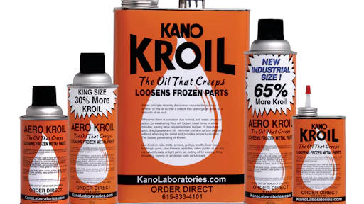 Kroil Penetrating Oil From: Kano Laboratories, Inc. | For Construction Pros