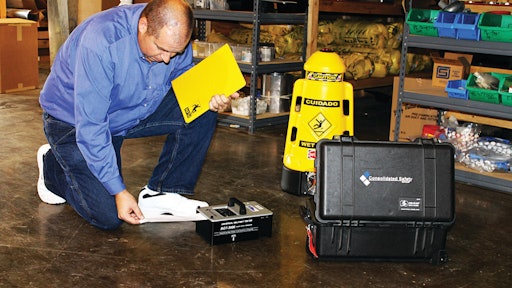 Be proactive and take steps to show you did all you could to make the finished concrete polished floor safe.