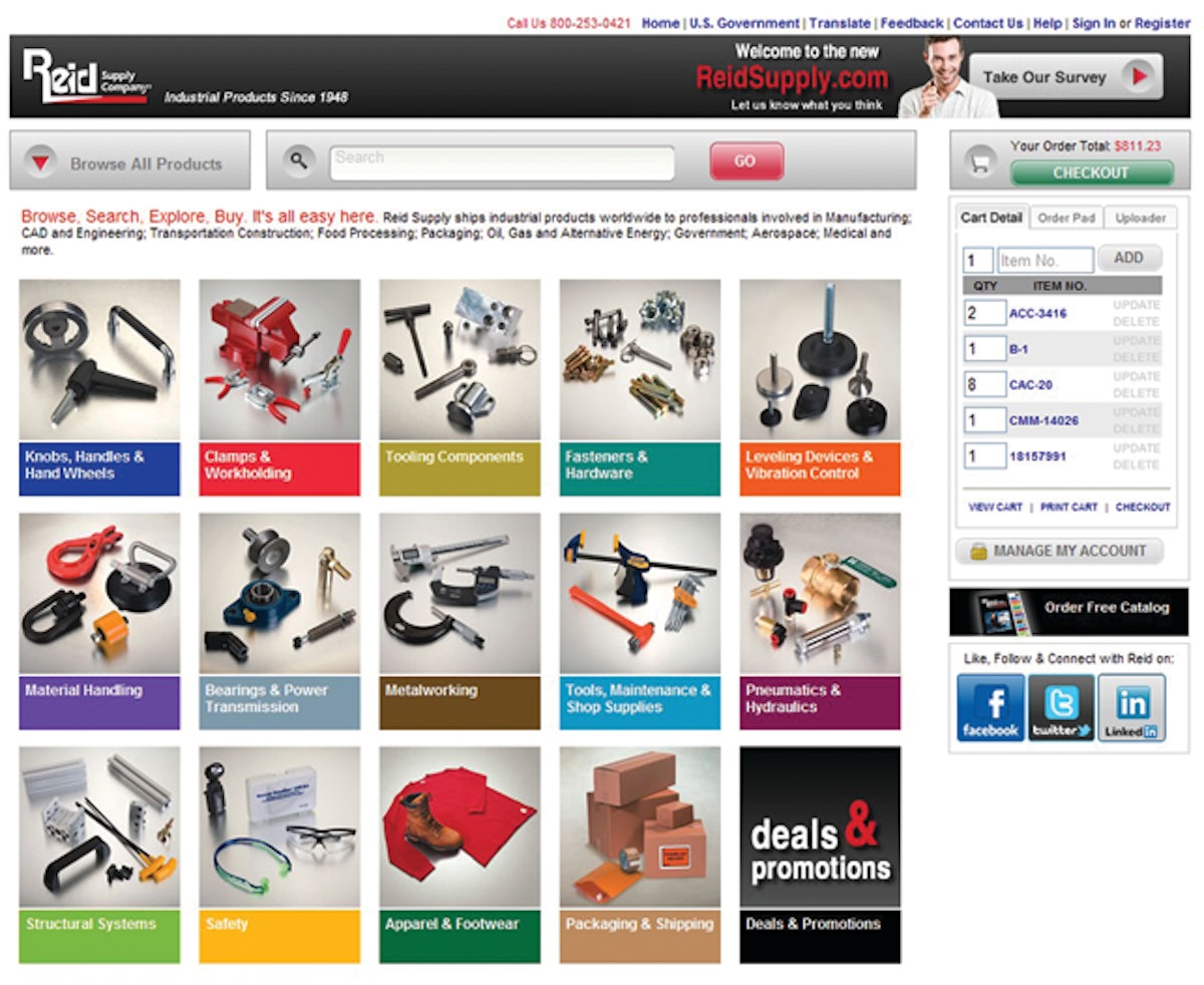 Reid Supply Launches Website For Construction Pros