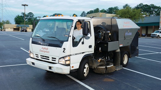 “The work we get from national service providers, especially for sweeping, really makes a good fill-in on our routes,' says Sylvia Richards.