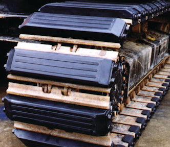 Track Pads Last Eight Years 10 000 Hours For Construction Pros