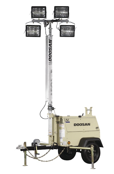 Doosan Portable Power LightSource Compact (LSC) light tower