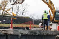 With the Slab Lifter, Bianchi Demolition was able to remove the concrete bridge panels using only a machine operator and excavator, without the need for additional laborers.