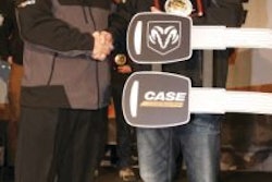 Octavio Miranda, of Ancaster, Ontario, was named the Case Triple Threat Rodeo North American Champion, following a day-long competition Jan. 24