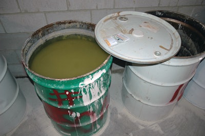 Contractors will need to perform regular pH and pollutant testing on concrete slurry created during polishing, grinding and sawing.