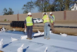 Wet curing blanket manufacturers offer special tools to help contractors remove wrinkles and air bubbles during application.