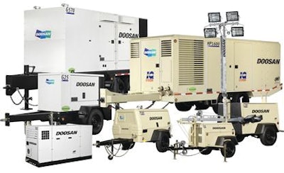 Doosan Infracore Portable Power completed its global transition from Ingersoll Rand to the final Doosan machine branding.