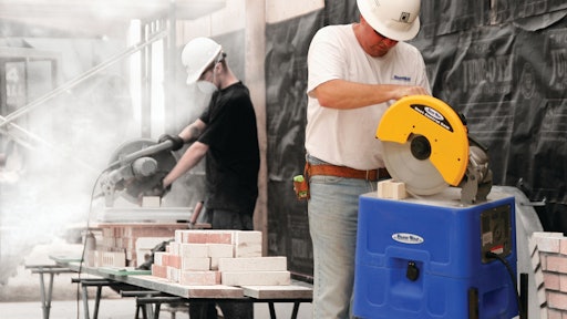 Iq360 Dry Dustless Masonry Chop Saw From Iq Power Tools Inc For Construction Pros