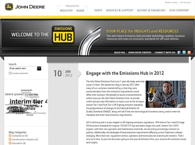 The Emissions Hub was created to promote greater end-user understanding of how increasingly stringent emissions regulations impact their businesses.
