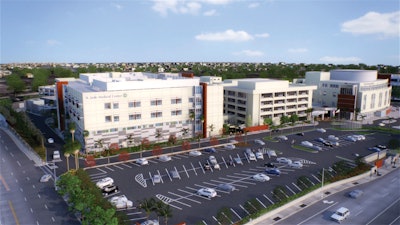 The $285.4 million patient tower project includes construction of a 200,000-square-foot, 4-story acute care building with a connecting bridge to level four of the existing hospital building and a 14,000-square-foot central utility plant.