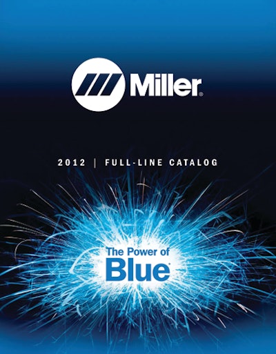 Miller’s new 2012 Full-Line Catalog showcases the company's full line of welders, plasma cutters, generators, workstations, FILTAIR fume extraction solutions and Arc Armor welding protection.