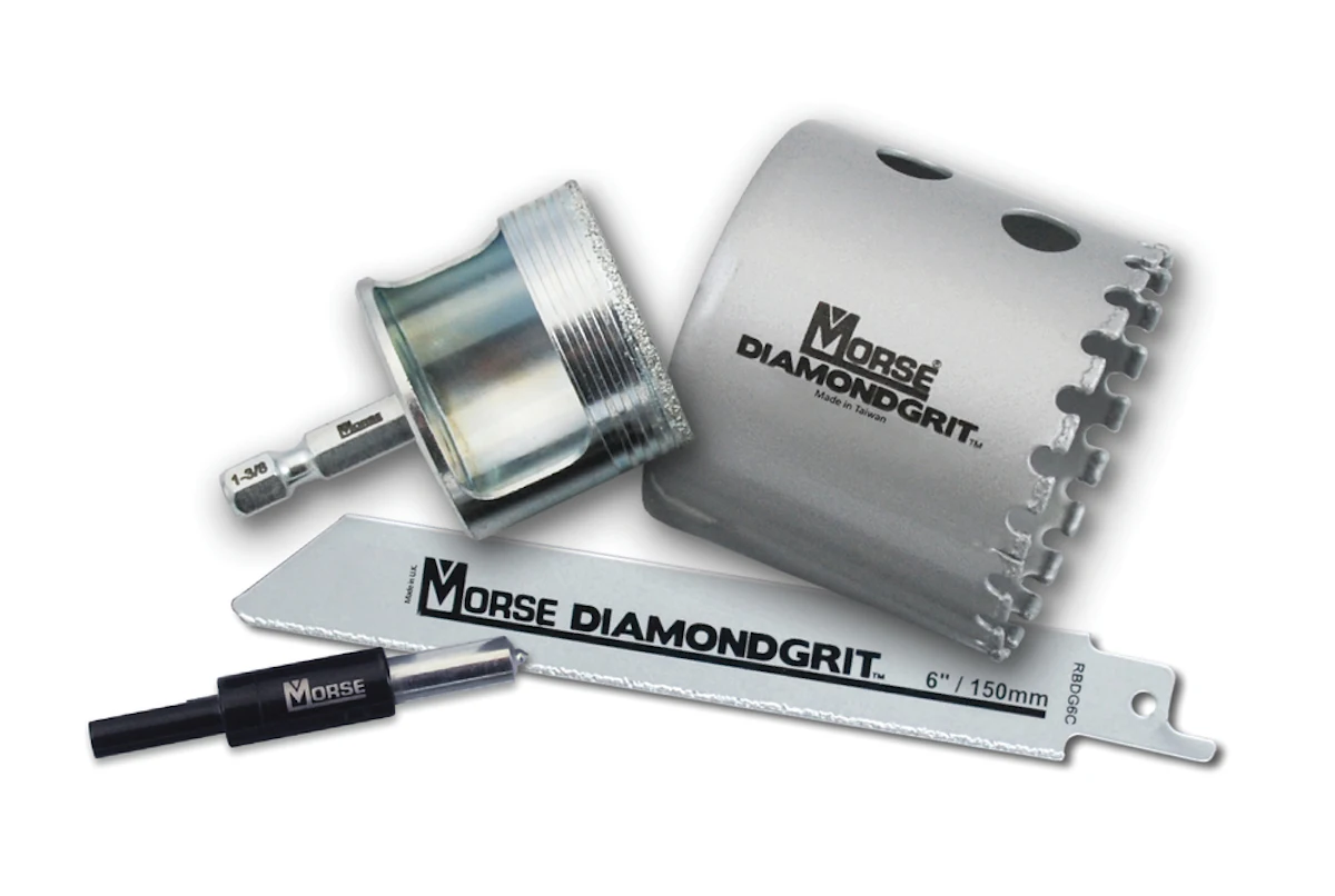Morse Diamond Grit From The M.K. Morse Company For Construction Pros