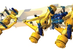 The On Board Weighing system monitors the input of weight from pressure sensors and relays this information to load software integrated into the machine's electronics.