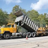 Pike Industries places a 1-inch-thick HiMA overlay as part of a voluntary program of nationwide field demonstrations.