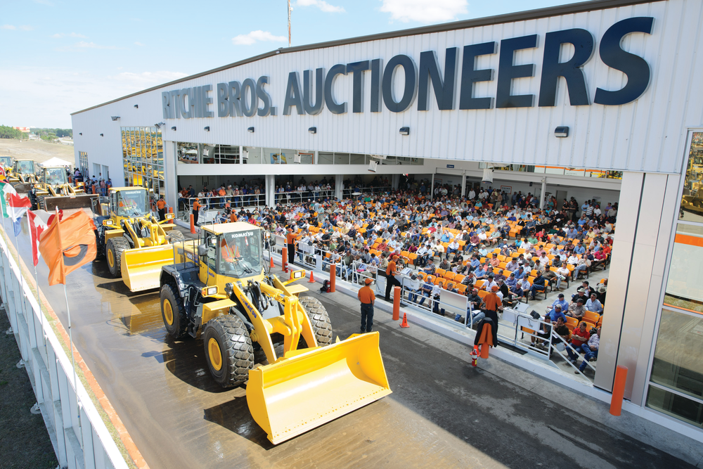 Ritchie Bros. Holds World's Largest Construction Equipment Auction