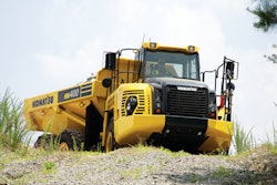 Komatsu HM400-3 articulated dump truck