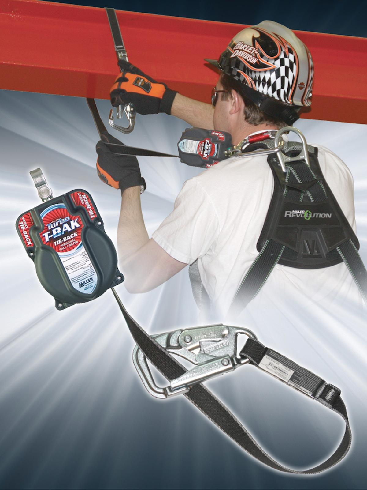 Miller Turbo TBAK TieBack Personal Fall Limiter From Honeywell