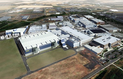 This rendering reveals the planned development of the D1X project upon its completion in 2013.
