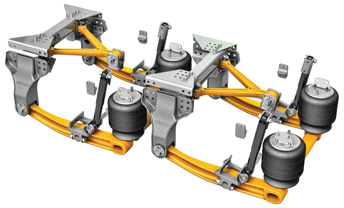 Neway ADZ Suspension From Kenworth Truck Company For Construction Pros