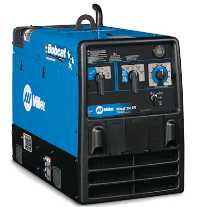 Bobcat 250 engine-driven welder/generator with EFI