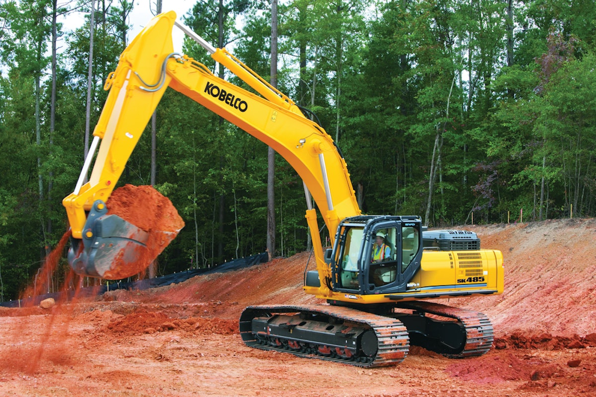 SK485 Mark 9 Excavator From: Kobelco Construction Machinery USA