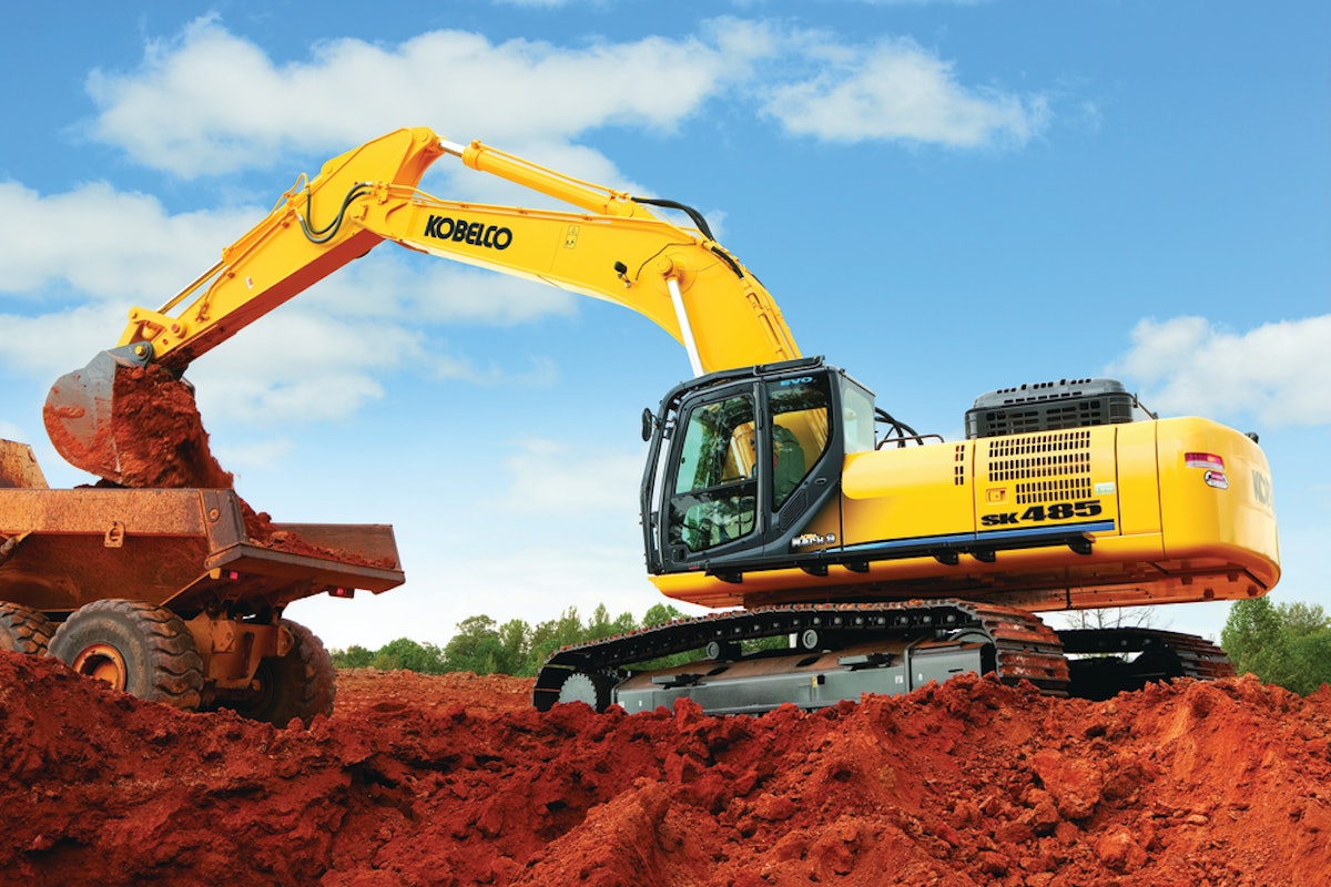 KOBELCO　SHOVEL SK485 Mark 9 Excavator From: Kobelco Construction Machinery USA
